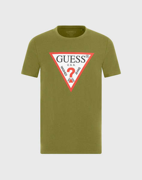 GUESS CN SS ORIGINAL LOGO TEE MEN''S T-SHIRT