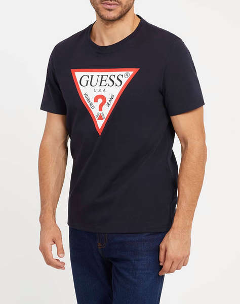 GUESS CN SS ORIGINAL LOGO TEE MEN''S T-SHIRT