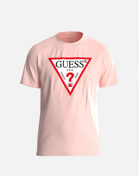 GUESS CN SS ORIGINAL LOGO TEE MEN''S T-SHIRT