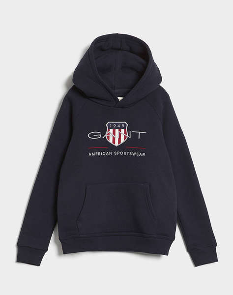 GANT SWEATSHIRTS ΜΜ ARCHIVE SHIELD RAGLAN HOODIE