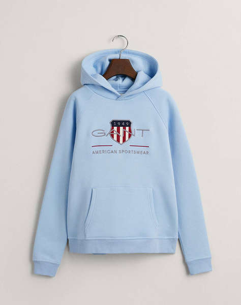 GANT SWEATSHIRTS ARCHIVE SHIELD HOODIE