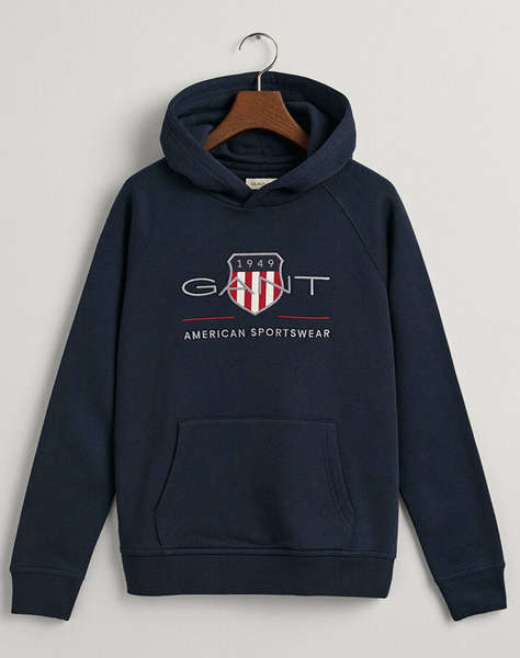 GANT SWEATSHIRTS ARCHIVE SHIELD HOODIE