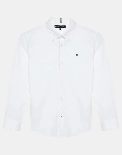 TOMMY HILFIGER РИЗА BOYS STRETCH OXFORD SHIRT