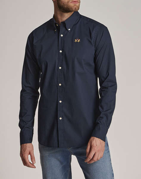 LA MARTINA РИЗА MAN SHIRT L/S POPLIN STRETCH