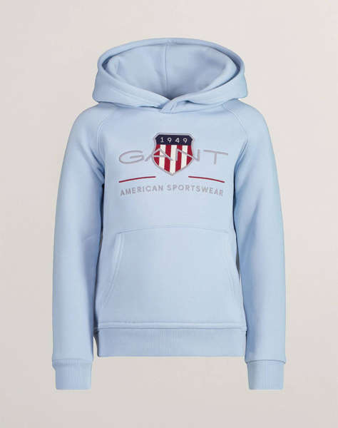 GANT SWEATSHIRTS ΜΜ ARCHIVE SHIELD RAGLAN HOODIE