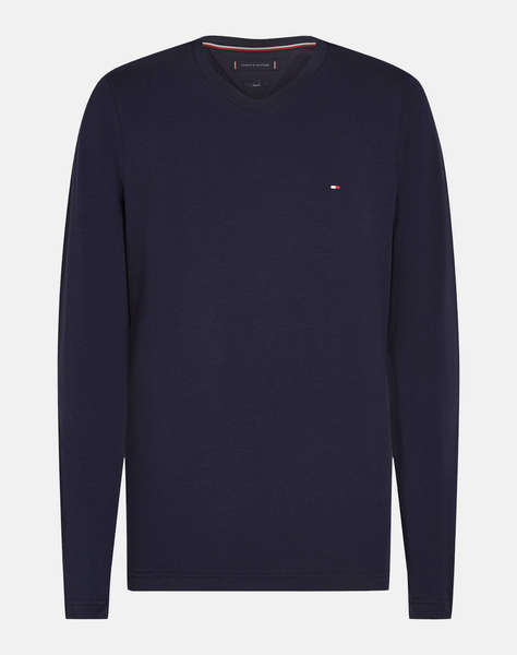 TOMMY HILFIGER STRETCH SLIM FIT LONG SLEEVE TEE