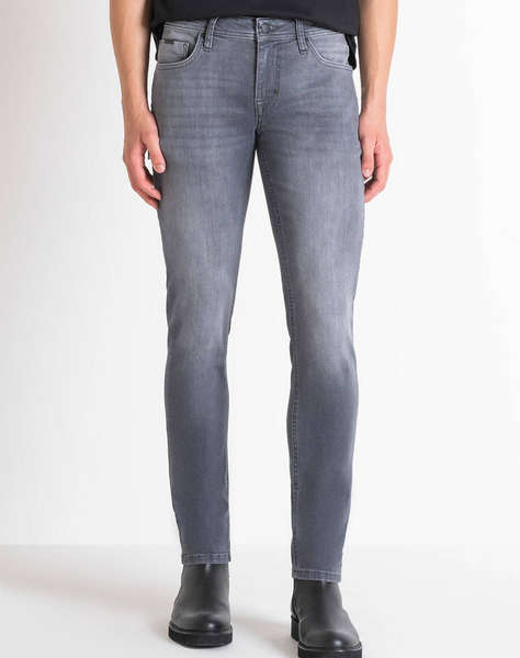 ANTONY MORATO MMDT00241FA750528W01893 MIN OF 10 JEANS OZZY TAPERED FIT IN POWER STRETCH GREY DENIM ПАНТАЛОНИ