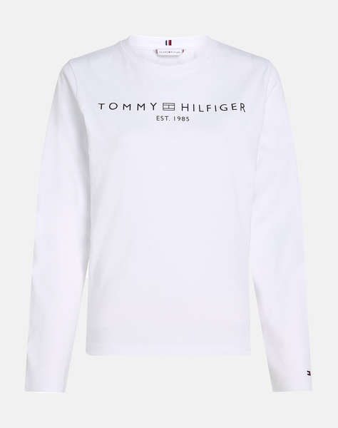 TOMMY HILFIGER REG CORP LOGO C-NK LS