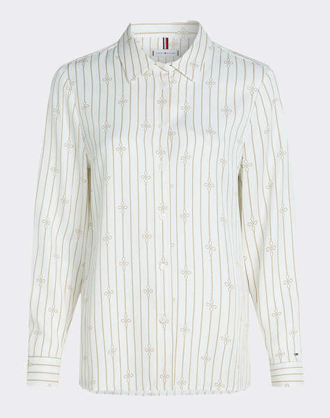 TOMMY HILFIGER FLUID VISCOSE REGULAR LS SHIRT