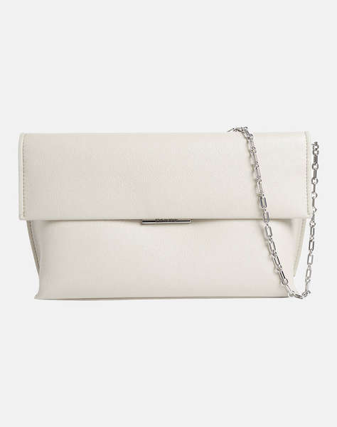 CALVIN KLEIN LINEAR SHOULDER BAG_SM PEBBLE (Размери: 30 x 19 x 9 см)