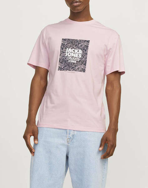 JACK&JONES JORBUSHWICK BOX TEE SS CREW NECK LN