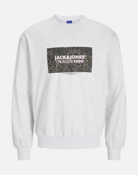 JACK&JONES JORBUSHWICK BOX SWEAT CREW NECK