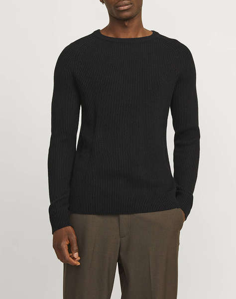 JACK&JONES JJPANNEL KNIT CREW NECK AW24