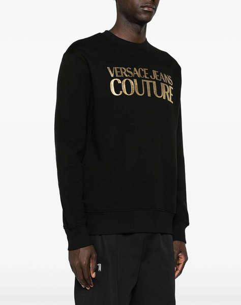 VERSACE JEANS 77GAIT05CF00T 77UP302 R LOGO INSTIT. THICKFOIL MEN''S SWEATSHIRT