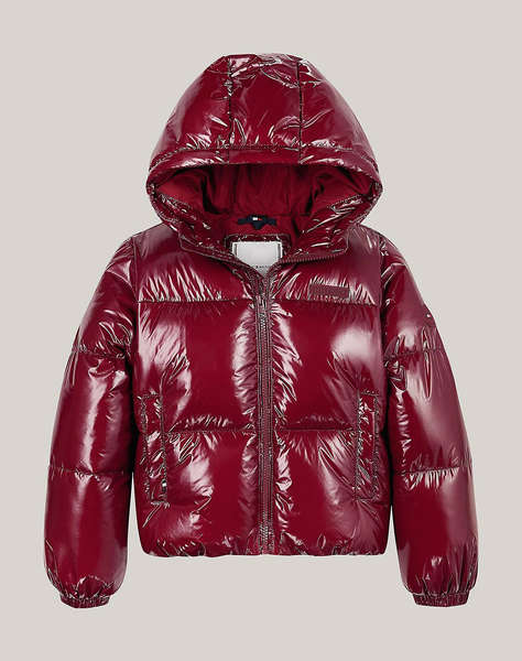 TOMMY HILFIGER NEW YORK GLOSSY PUFFER JACKET