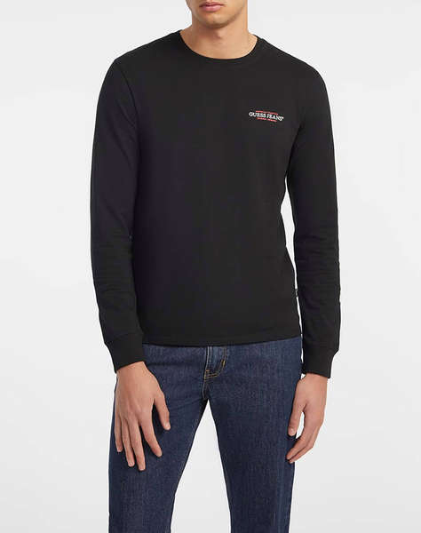 GUESS JEANS GJ LS CN SLIM AMERIC - ORGANIC COTTON 160GSM БЛУЗА M