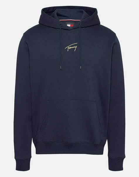 TOMMY JEANS TJM REG GOLD SIGNT HOODIE EXT