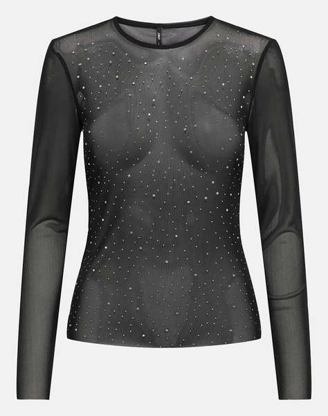 ONLY ONLELSA MESH SHINE TOP JRS