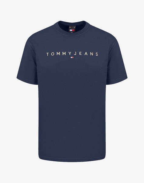 TOMMY JEANS TJM REG GOLD LINEAR LOGO TEE EXT