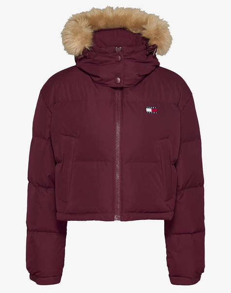 TOMMY JEANS TJW CRP ALASKA FAUX FUR HOOD