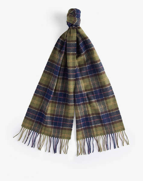 BARBOUR TARTAN LAMBSWOOL SCARF ШАЛ