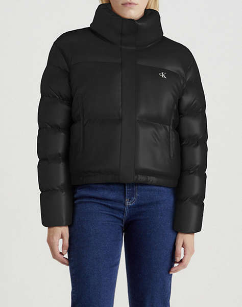 CALVIN KLEIN MATTE CROPPED ND PUFFER