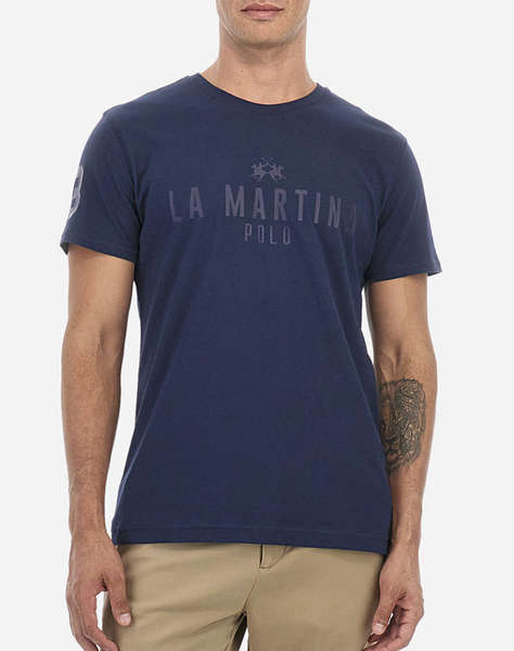 LA MARTINA BLOUSE T-SHIRT ΚΜ MAN T-SHIRT JERSEY