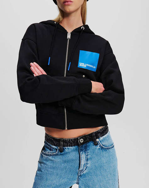 KARL LAGERFELD JEANS KLJ ZIP UP HOODIE