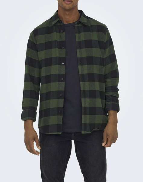 ONLY&SONS ONSGUDMUND LS CHECKED SHIRT NOOS