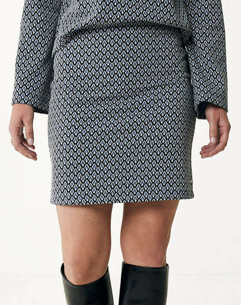 MEXX Mini skirt knitted jaquard.