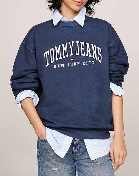 TOMMY JEANS TJW RLX VARSITY CREW