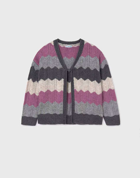 MAYORAL Zig zag cardigan