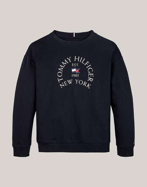 TOMMY HILFIGER NAUTICAL ARCH PRINT FLEECE CN