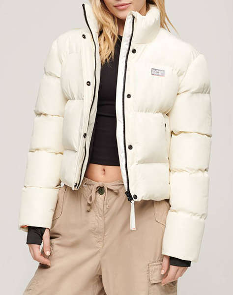 SUPERDRY D2 SDCD SPORTS PUFFER CROPPED JACKET ДАМСКО ЯКЕ