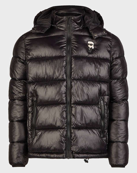 KARL LAGERFELD HOODED BLOUSON