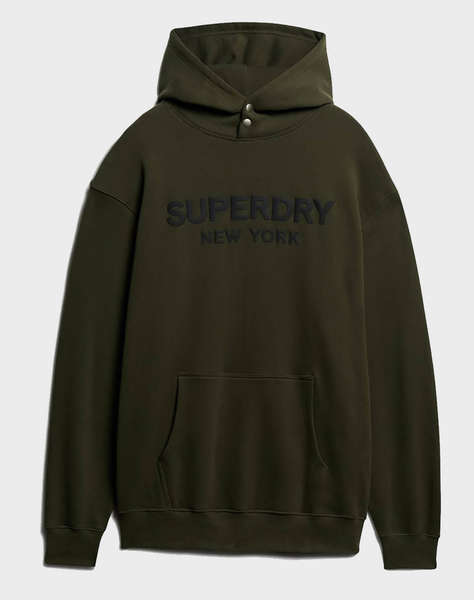 SUPERDRY D1 SDCD LUXURY SPORT LOOSE HOOD MEN''S SWEATSHIRT