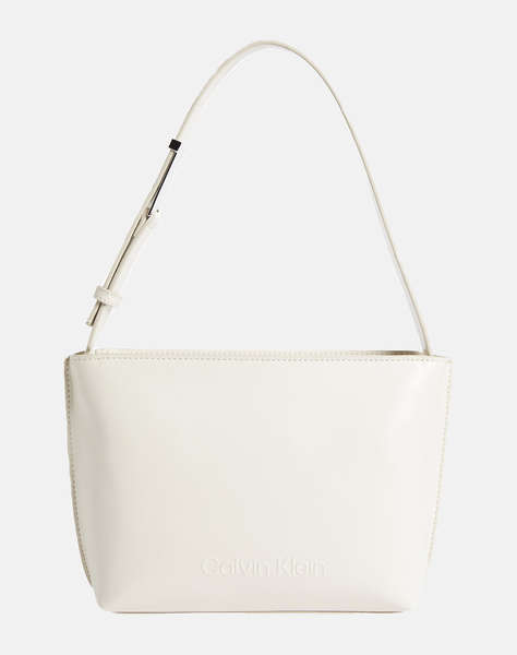 CALVIN KLEIN EMBOSSED LOGO SMALL TOTE (Размери: 23 x 20 x 10 см)