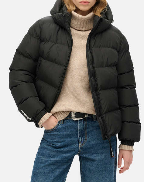 SUPERDRY D2 SDCD HOODED SPORTS PUFFER JACKET ДАМСКО ЯКЕ