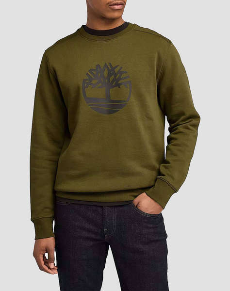 TIMBERLAND Tree Logo Crew Neck Sweatshirt