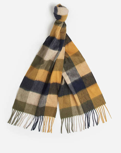 BARBOUR LAMBSWOOL TATTERSALL SCARF ШАЛ