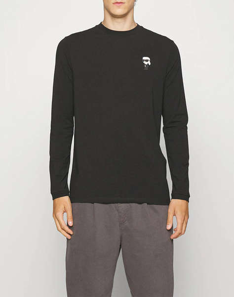 KARL LAGERFELD T-SHIRT CREWNECK LS