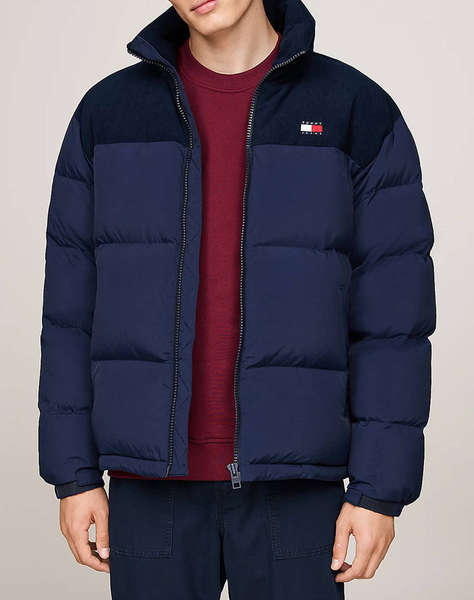 TOMMY JEANS TJM CORD MIX ALASKA PUFFER