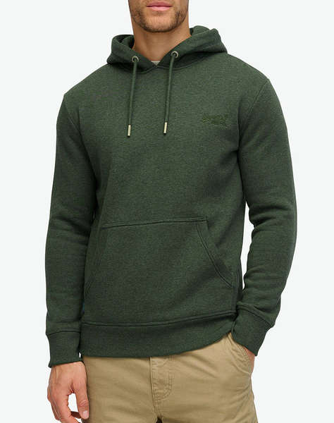 SUPERDRY D1 OVIN ESSENTIAL LOGO HOODIE MEN''S SWEATSHIRT