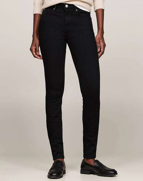 TOMMY HILFIGER COMO SKINNY RW BLACK