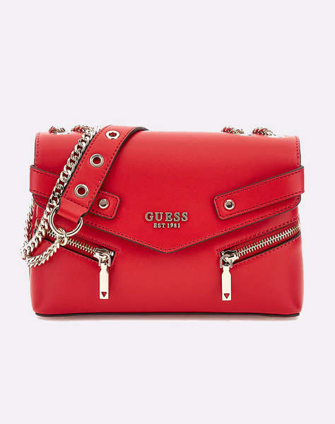 GUESS TRISSA CONVERTIBLE X ДАМСКА ЧАНТА (Размери: 17 x 26 x 8 см.)