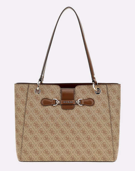 GUESS NOLANA NOEL TOTE ДАМСКА ЧАНТА (Размери: 36 x 26 x 10 см.)