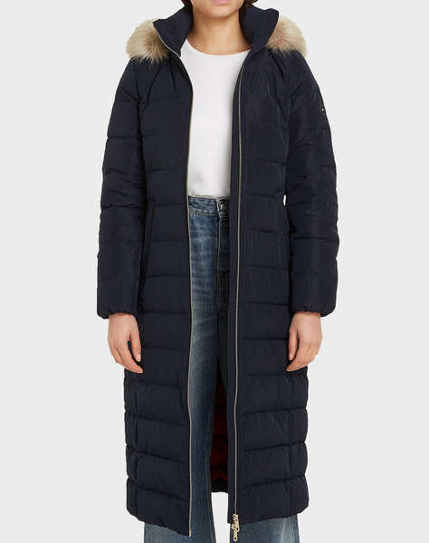 TOMMY HILFIGER HERITAGE DOWN TYRA MAXI WITH FUR