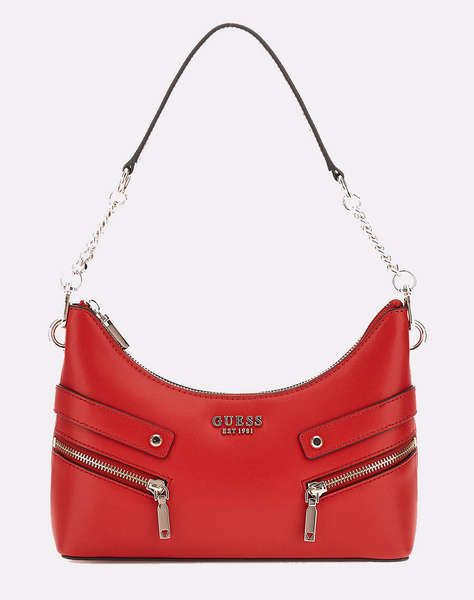 GUESS TRISSA TOP ZIP SHOULDER BAG ДАМСКА ЧАНТА