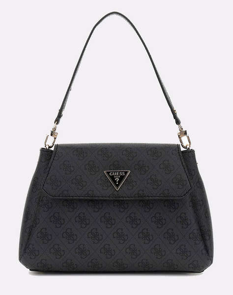 GUESS SORA GFRIEND FLAP SHOULDER BAG ДАМСКА ЧАНТА (Размери: 28 x 20 x 7 см.)