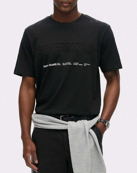 SUPERDRY D2 SDCD UTILITY SPORT LOGO LOOSE TEE MEN''S T-SHIRT